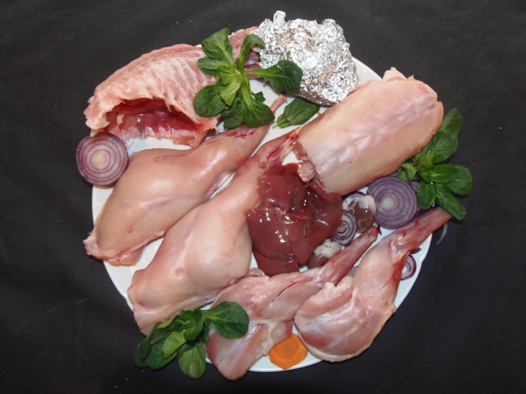 Viande de lapin - Ferme des 4 chemins