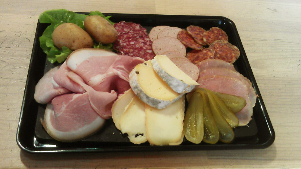 Raclette charcuterie Ferme du Grommendyck