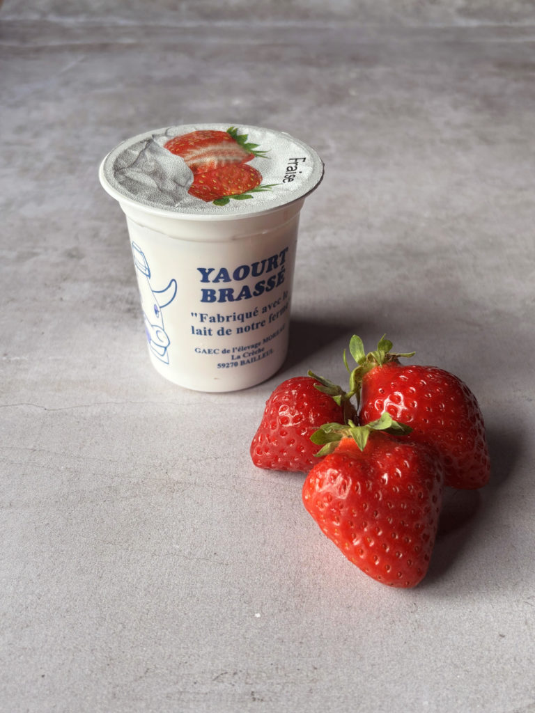 Yaourt fraise Moreau